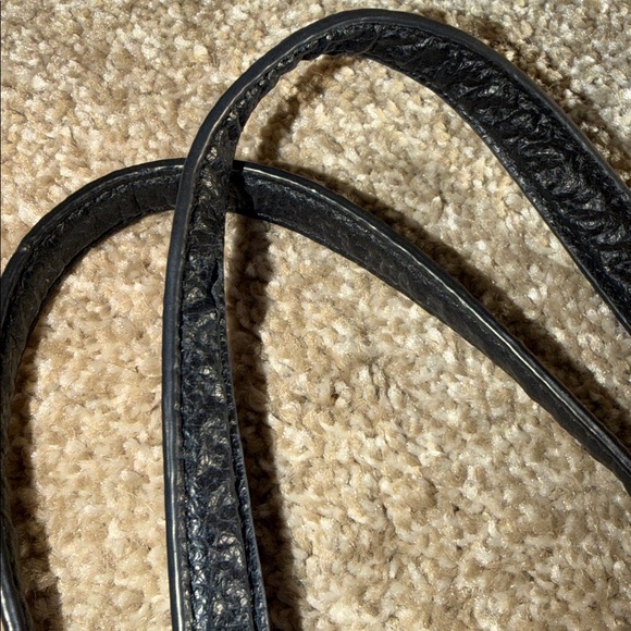 Coach Black Leather Mollie Tote- fair condition ~ As Is💕 - Picture 12 of 12